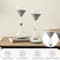 Glitzhome® 11" Geometric Tri-Layer Hourglasses with Gray Sand, 2ct.